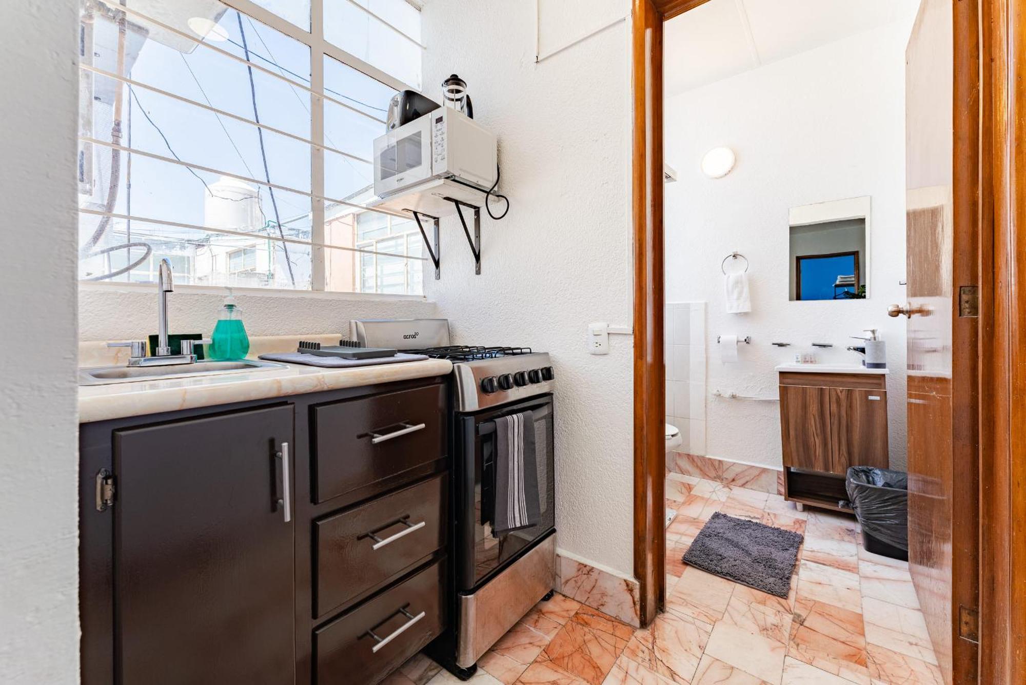 Santa Ma La Ribera Lofts By Vh Lägenhet Mexico City Exteriör bild